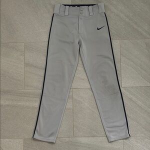 Youth Nike Gray baseball pants
